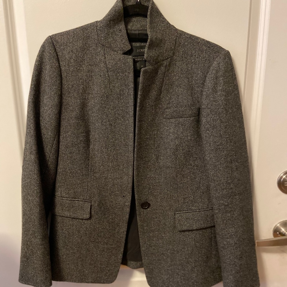 J. Crew Petite Regent Blazer in Donegal Wool